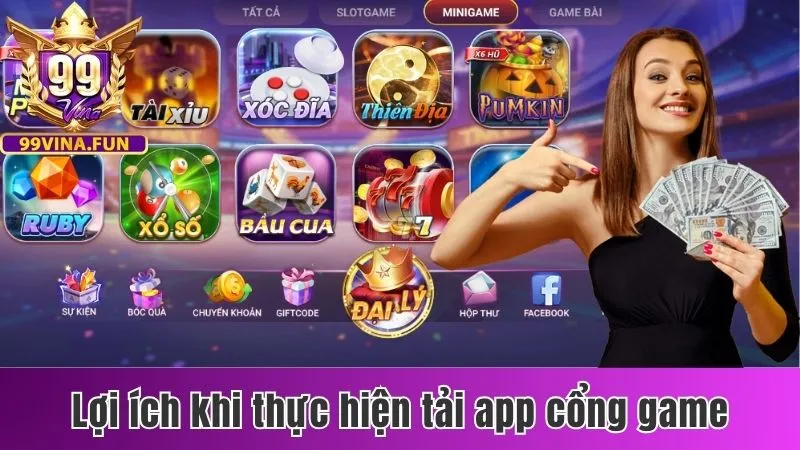 Tải App 99vina - Cá Cược Tiện Lợi Hiệu Quả Cùng Cổng Game 3 Lợi ích khi tải app 99vina và cá cược trên điện thoại